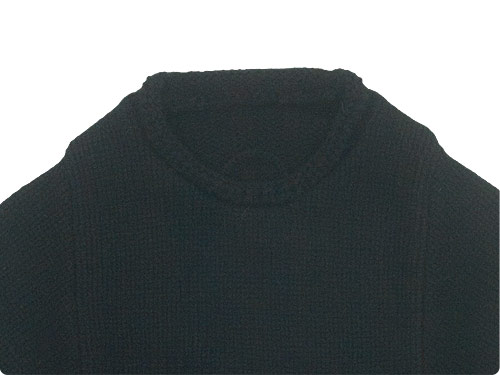 Atelier d'antan Mullan（マラン） Wool Cashmere Knit BLACK Atelier 
