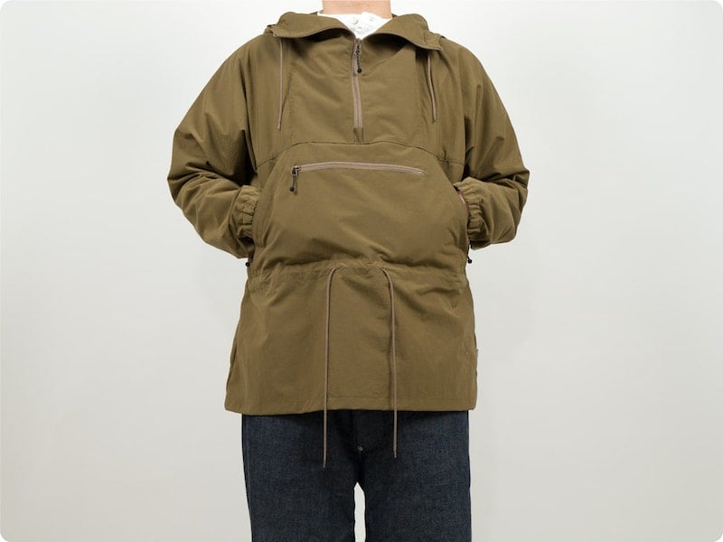 ENDS and MEANS Field Anorak BROWN BEIGE